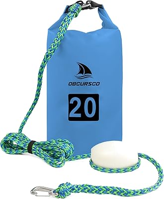 Obcursco kit d'ancrage pour jet ski 20 l, ancre pwc 2 en 1 pour sac de sable pour flotteur avec bouée réglable, ancre de sac de sable pwc pour jetski, kayak, seadoo, paddle board, waverunner, motomarine et tapis de natation (bleu). DIAYTAR COTE D'IVOIRE, boutique en ligne généraliste avec plus de 300000 références, est devenue une référence incontournable pour les ivoiriens. Elle propose une large gamme de produits allant de l'électronique à la mode en passant par les produits alimentaires. C'est la boutique leader en Côte d'Ivoire.