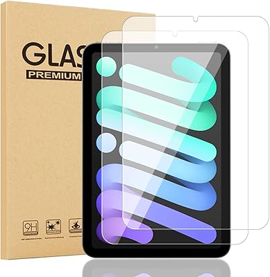 Protection d'écran en verre trempé transparent pour ipad mini 6 d'avakot