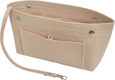 Organisateur de sac à main en feutre yekooly avec design divisé à l'intérieur du sac, couleur beige, taille l. Grâce à sa plateforme sécurisée et facile à utiliser, DIAYTAR COTE D'IVOIRE est devenue la référence pour les achats en ligne en Côte d'Ivoire.