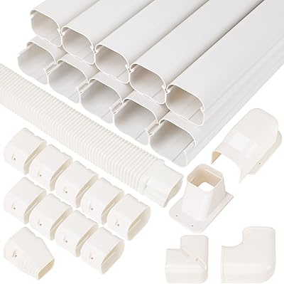 Osmofuzi kit de couverture de ligne ac 3 pouces 16,1 pieds, kit de couverture en pvc pour mini climatiseurs split et systèmes de pompe à chaleur, couverture de tuyau décorative. DIAYTAR COTE D'IVOIRE est une boutique en ligne généraliste qui propose plus de 300 000 références de produits, répondant ainsi à tous les besoins de sa clientèle. Avec une large gamme de produits, cette boutique en ligne est devenue le leader de la vente en ligne en Cote d'Ivoire. Elle offre une expérience d'achat pratique et sécurisée.