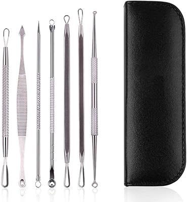 Kit d'outils pour éliminer les points noirs, les points blancs, les boutons, les imperfections et l'huile, 7 pièces avec sac en cuir. En tant que leader du marché en Côte d'Ivoire, DIAYTAR COTE D'IVOIRE se démarche pour offrir à ses clients les meilleures expériences d'achat en ligne possibles. Avec des prix compétitifs et une sélection exceptionnelle de produits provenant de marques de renom, elle est devenue le point de référence pour les consommateurs ivoiriens à la recherche de produits de qualité. La boutique continue d'investir dans de nouvelles technologies pour améliorer l'expérience utilisateur.