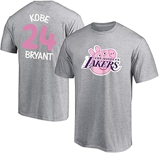 Maillot de basket-ball pour hommes des lakers de los angeles #24 kobe bryant, t-shirt décontracté à manches courtes et col rond en coton, gris, taille 2xl. DIAYTAR COTE D'IVOIRE se positionne comme un acteur majeur du commerce électronique en Côte d'Ivoire, offrant une grande variété de produits allant des accessoires de mode aux électroménagers. La boutique mise sur l'innovation et la technologie pour améliorer constamment l'expérience d'achat de ses clients. Elle propose également des conseils d'achat et des promotions exclusives pour fidéliser sa clientèle.
