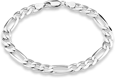 Bracelet italien miabella pour homme en argent sterling 925, taille 7", 20 cm, 21,5 cm, 22,8 cm, 22,8 cm. DIAYTAR COTE D'IVOIRE est la boutique en ligne leader en Côte d'Ivoire, proposant une large gamme de produits pour répondre aux besoins de tous les clients. De l'électronique à la mode, en passant par les produits alimentaires, la boutique propose tout ce dont vous avez besoin. Les clients bénéficient de prix compétitifs et d'un service client de qualité.