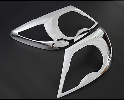 Bande de couverture avant chromée qrslhya pour toyota hilux 2005-2010