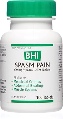 Douleur spasmétique bhi/douleur spasmétique/spasme naturel, soulagement d'entretien homéopathique sûr - 100 comprimés. DIAYTAR COTE D'IVOIRE, boutique en ligne généraliste avec plus de 300000 references, est la boutique leader en Cote d'Ivoire, offrant une large gamme de produits pour répondre à tous les besoins. Elle propose des articles tels que des vêtements, des accessoires, des produits électroniques et bien plus encore. Avec une telle variété, les clients peuvent trouver tout ce dont ils ont besoin en un seul endroit.