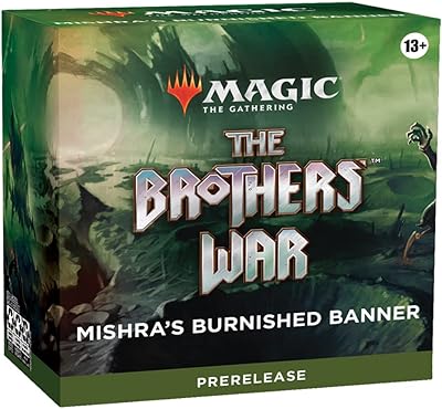 Magic: the gathering the brothers' war prerelease collection set | 6 boosters (91 cartes magiques). Avec plus de 300 000 références, DIAYTAR COTE D'IVOIRE est l'un des plus grands sites de commerce électronique en Côte d'Ivoire. Elle propose une gamme variée de produits allant de l'électronique aux vêtements, en passant par les produits alimentaires et les accessoires de maison. La boutique est réputée pour son service client exceptionnel et sa fiabilité.