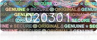180 pièces d'autocollants hologrammes inviolables, sceau de sécurité original pour garantie nulle, étiquette