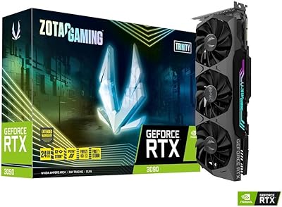 Carte graphique de jeu zotac geforce rtx 3090 trinity 24 go