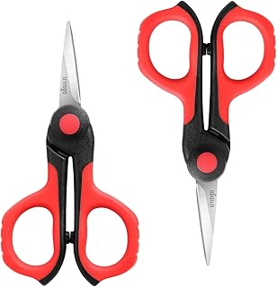 Livingo 4,5 pouces petits ciseaux de broderie pointus, ciseaux à pointe fine