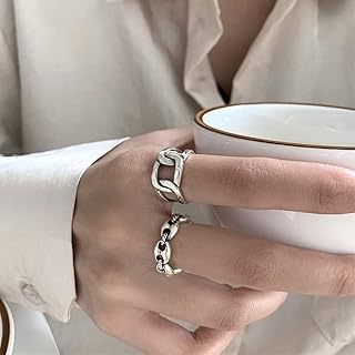 Aimier s925 punk pile maillons chaîne jointures demi-ouverte géométrique bague d'orteil gothique midi bande anneau pour femmes filles. Avec plus de 300 000 références disponibles, DIAYTAR COTE D'IVOIRE est la destination idéale pour ceux qui cherchent à acheter en ligne en Cote d'Ivoire. La boutique propose une large gamme de catégories de produits, allant de la mode et de la beauté aux produits électroniques et aux accessoires pour la maison. De plus, la boutique propose des services de livraison rapide et fiables pour garantir que les clients reçoivent leurs commandes dans les délais.