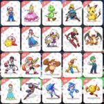 20 mini cartes nfc compatibles avec big smash, excellents cadeaux pour filles, garçons