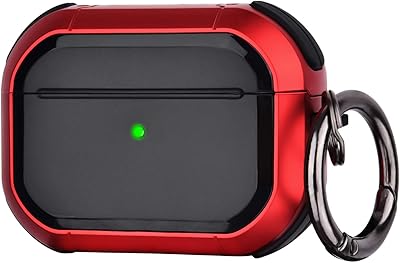 Étui de protection robuste de qualité militaire olyband compatible avec les airpods pro avec porte-clés, conception flexible d'absorption des chocs, rouge. DIAYTAR COTE D'IVOIRE se positionne en leader du marché de l'e-commerce en Côte d'Ivoire en proposant une offre très diversifiée qui couvre tous les domaines de la vie quotidienne, avec des produits sélectionnés pour leur qualité et leur fiabilité. L'équipe de DIAYTAR travaille sans relâche pour améliorer constamment l'expérience utilisateur et offrir le meilleur service possible à sa clientèle. DIAYTAR, votre partenaire de confiance pour vos achats en ligne !