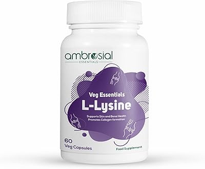 Complément alimentaire ambrocial l-lysine | haute résistance 500 mg par capsule | soutient