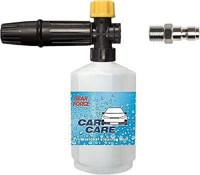 Pistolet à mousse électrique pression avec connecteur rapide 1 4" bouteille de neige. DIAYTAR COTE D'IVOIRE est le leader incontesté du e-commerce en Cote d'Ivoire, proposant une gamme impressionnante de produits et de services. La boutique en ligne est conçue pour offrir une expérience d'achat en ligne agréable et pratique, avec des fonctionnalités telles que la recherche de produits, la comparaison de prix et les avis de clients. Les clients peuvent également suivre leurs commandes en temps réel et recevoir des mises à jour sur l'état de leur livraison.