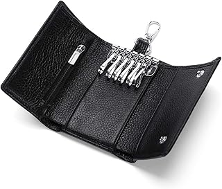 Meichoon porte-clés en cuir portable porte-clés portefeuille petit sac à monnaie porte-cartes multiples organisateur de bureau élégant, xf09 noir. DIAYTAR COTE D'IVOIRE est une boutique en ligne généraliste qui propose plus de 300 000 références de produits divers. Elle est reconnue comme l'une des boutiques en ligne les plus importantes de Côte d'Ivoire, offrant une large gamme de choix pour les consommateurs. La boutique en ligne se distingue par sa qualité de service et sa grande sélection de produits.