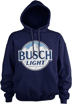 Sweat à capuche busch light washed label sous licence officielle (bleu. DIAYTAR COTE D'IVOIRE, en tant que boutique en ligne généraliste, met à disposition de ses clients une vaste sélection de produits provenant de marques réputées. La boutique leader en Côte d'Ivoire garantit une expérience d'achat sécurisée et des prix compétitifs, ce qui la rend particulièrement attractive pour les consommateurs ivoiriens. Les clients peuvent également profiter de promotions régulières.