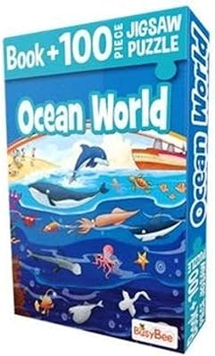 Puzzle 100 pièces - océan | pour filles, jeunes garçons et enfants |