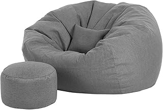 Okoz® fauteuil poire doux et confortable avec coussin et coussin pour les pieds, sac isotherme en tissu de lin rempli de petits haricots (gris). Diaytar Côte d'Ivoire est une boutique en ligne innovante qui comprend l'importance de la satisfaction client. Elle met en place des mesures pour garantir que les clients soient satisfaits de leurs achats, notamment un service client réactif et une politique de retour flexible. Les clients peuvent ainsi faire confiance à Diaytar Côte d'Ivoire pour tous leurs besoins d'achat en ligne.