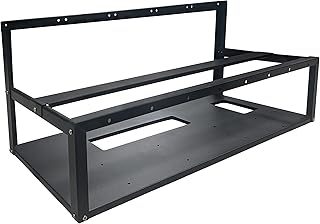 Gcode 8 gpu open air steel gpu computer case rack pour crypto-monnaie btc eth ltc zec miner carte mère, cadre uniquement, noir. Avec plus de 300 000 références de produits, DIAYTAR COTE D'IVOIRE constitue une plateforme unique pour ceux qui souhaitent faire des achats en ligne en Côte d'Ivoire. La boutique en ligne généraliste s'efforce de proposer les meilleurs produits à des prix compétitifs, répondant ainsi aux attentes de ses clients. Elle représente donc la destination idéale pour les acheteurs en ligne.