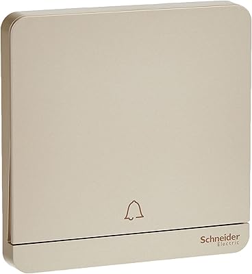 Interrupteur de sonnette de porte rétro schneider electric e8331bpl1_wg avataron gold