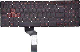 Kar parts clavier de remplacement pour acer nitro 5 an515-51 an515-31 an515-53 an515-52 an515-53-52fa, an515-42 an515-41 an515-41-19hm n17c1 n16c7 avec cadre rouge éclairage de cadre rouge fond de conception américaine. La boutique en ligne DIAYTAR COTE D'IVOIRE offre une large gamme de produits allant de l'électronique aux produits alimentaires, en passant par les vêtements et les accessoires. Les clients peuvent naviguer facilement à travers les différentes catégories pour trouver les produits qui les intéressent. La boutique propose également des promotions et des réductions régulières pour aider les clients à économiser.