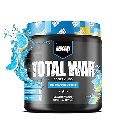 Redcon1 total war - pré-entraînement, 30 portions, boost d'énergie, augmente l'endurance et la concentration, bêta-alanine, caféine (lime bleue). DIAYTAR COTE D'IVOIRE, votre partenaire idéal pour tous vos besoins d'achat en ligne, met à votre disposition un large choix de produits de haute qualité à des prix abordables. Nous nous efforçons de vous apporter le meilleur.