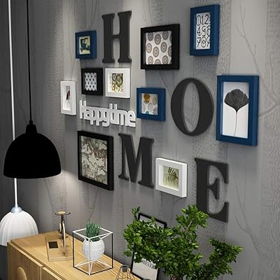 Ensemble de cadres photo lightmore pour photos de famille décoration murale mariage