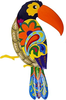Aderotite grande décoration murale en métal aux couleurs vives et bec de trompette. La boutique en ligne DIAYTAR COTE D'IVOIRE offre une grande variété de produits, allant des articles ménagers aux produits high-tech, en passant par les vêtements et les accessoires. Cette diversité de produits permet aux clients de trouver facilement ce qu'ils cherchent.