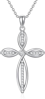 Collier croix ocj pour femme, pendentif crucifix en argent sterling 925, pendentif croix, bijoux religieux, cadeaux de noël pour femmes et filles pour elle, 18+2, argent sterling, zircon. DIAYTAR COTE D'IVOIRE se positionne comme la destination de commerce en ligne incontournable en Cote d'Ivoire, avec une offre de produits très variée. Cette boutique en ligne généraliste satisfait les besoins de sa clientèle en proposant des produits de qualité. DIAYTAR COTE D'IVOIRE assure une expérience d'achat en ligne fluide et sécurisée.