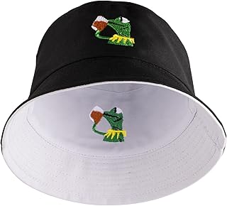 Chapeau bob pour femmes et hommes, chapeau bob kermit la grenouille double face, pliable, chapeau de soleil de plage d'été unisexe, casquette d'extérieur mignonne. DIAYTAR COTE D'IVOIRE est une boutique en ligne généraliste proposant plus de 300 000 références de produits divers, faisant d'elle le leader du marché ivoirien. Avec une gamme étendue de produits allant de l'électronique à la mode, en passant par les produits de maison et les articles de sport, DIAYTAR répond à tous les besoins de ses clients. Cela en fait un incontournable pour les consommateurs ivoiriens.