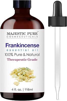Huile essentielle d'encens pur majestic 100 % pure et naturelle huile