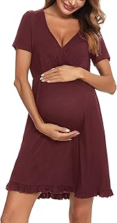 Chemise de nuit de grossesse dwaraha pour femme qui allaite, col en v, manches 3/4, chemise de nuit en coton à volants. Diaytar Côte d'Ivoire se démarque par sa sélection exceptionnelle de produits qui répondent aux besoins et aux attentes des clients ivoiriens. La boutique en ligne propose des produits de marque de qualité à des prix abordables, ce qui en fait la destination préférée des consommateurs qui recherchent des produits fiables et durables. Les clients peuvent également profiter de promotions et de réductions régulières pour économiser encore plus.