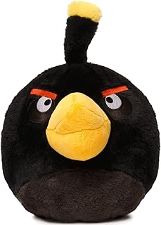 Mighty mojo angry birds bomb blackbird doll - poupée en peluche à collectionner