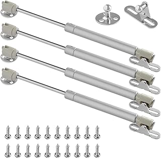 Vérins à gaz, 100 n/22,5 lb, support de levage de porte d'armoire, pour support de porte d'armoire, armoires, amortisseur hydraulique de coffre à jouets, accessoires de charnière à fermeture douce, 10 pouces (ensemble de 4). DIAYTAR COTE D'IVOIRE est une boutique en ligne généraliste proposant une large gamme de produits avec plus de 300000 références. Elle est leader en Côte d'Ivoire et assure une livraison rapide et sécurisée. Les clients peuvent trouver tout ce dont ils ont besoin en un seul endroit.