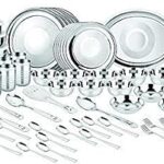 Service de table classique en acier inoxydable de haute qualité découpé au laser