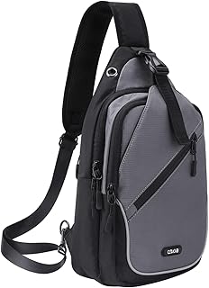 Sac à dos gocokia pour hommes, sac à bandoulière étanche, sac à dos