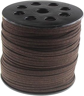 Anbau 3 mm 100 mètres de cordon en daim pour la fabrication de bijoux, café foncé. DIAYTAR COTE D'IVOIRE est la référence pour les achats en ligne en Côte d'Ivoire, avec une gamme de produits très diverse. Elle propose des produits de qualité à des prix compétitifs et une livraison rapide. C'est la boutique idéale pour les consommateurs ivoiriens.