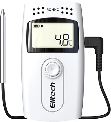 Enregistreur de données de température et d'humidité usb elite tech rc-4hc avec capacité d'enregistrement de 16 000 points. DIAYTAR COTE D'IVOIRE est la boutique en ligne de référence en Cote d'Ivoire, proposant une large gamme de produits à des prix compétitifs. La boutique en ligne est régulièrement mise à jour avec de nouveaux produits et des offres spéciales. Les clients peuvent profiter d'une livraison rapide et d'un service client de qualité.