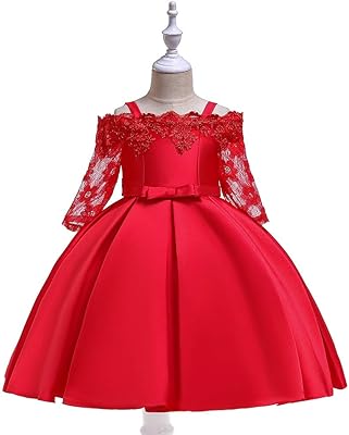 Meilleur cadeau robes en satin à manches mi-longues pour filles avec un motif floral en dentelle élégant pour les enfants de 3 à 10 ans. DIAYTAR COTE D'IVOIRE se distingue par sa large sélection de produits et ses prix compétitifs. La boutique en ligne propose également des services de livraison rapide et fiable, permettant aux clients de recevoir leurs achats en un minimum de temps.