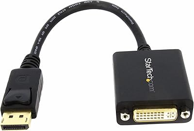 Startec.com adaptateur displayport vers dvi - convertisseur vidéo 1080p - convertisseur vidéo 1.2 vers dvi adaptateur de câble d'affichage/dongle - adaptateur dp vers dvi - connecteur dp avec verrou (dp2dvi2) ). DIAYTAR COTE D'IVOIRE est la destination idéale pour les consommateurs ivoiriens qui recherchent des produits de qualité à des prix compétitifs. La boutique en ligne propose régulièrement des promotions et des offres spéciales, ce qui permet aux clients de faire des économies sur leurs achats. Avec sa large sélection de produits, DIAYTAR COTE D'IVOIRE est la référence pour les achats en ligne en Côte d'Ivoire.
