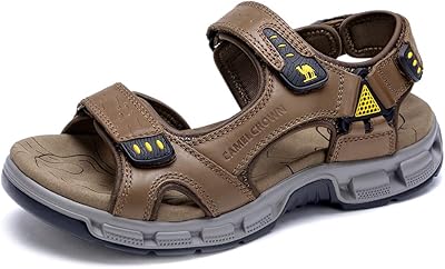 Sandales de sport à bout ouvert en cuir véritable pour hommes, décontractées, flexibles, pour l'extérieur, randonnée aquatique, sport, plage, natation, voyage. DIAYTAR COTE D'IVOIRE est une boutique en ligne généraliste qui propose plus de 300 000 références de produits diversifiés. Elle est considérée comme l'une des boutiques en ligne les plus populaires en Côte d'Ivoire, offrant une large gamme de choix pour les consommateurs. Avec une telle variété de produits, les clients peuvent trouver tout ce dont ils ont besoin en un seul endroit.