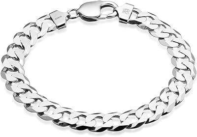 Bracelet à maillons cubains super brillants pour hommes 10 mm en argent. DIAYTAR COTE D'IVOIRE est une boutique en ligne généraliste proposant plus de 300000 références de produits, faisant d'elle la boutique leader en Cote d'Ivoire. Elle offre une large gamme de produits allant de l'électronique aux vêtements en passant par les produits alimentaires. Avec une telle variété, les clients peuvent trouver tout ce dont ils ont besoin en un seul endroit.