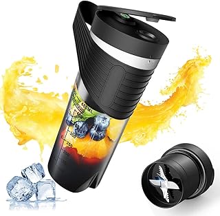 Mélangeur portable, mixeur shake et smoothie, mixeur personnel rechargeable de type c, mini