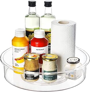 Support rotatif rond lazy susan récipient de stockage des aliments en plastique swift pour armoire. DIAYTAR COTE D'IVOIRE est le partenaire idéal pour les achats en ligne en Cote d'Ivoire, proposant des produits de haute qualité à des prix compétitifs. La boutique mise sur la satisfaction des clients, avec des services comme la livraison rapide et le retour facile. Les clients peuvent profiter d'une expérience d'achat sans stress.