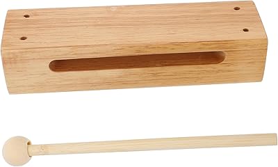 Glstoy 1 pièce orff clappers instrument de jeu musical, instrument de percussion