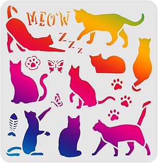 Pochoirs de peinture de chat springear (118x118 pouces) papillon patte de chat pochoir carré en plastique. DIAYTAR COTE D'IVOIRE est une boutique en ligne généraliste qui propose plus de 300000 références de produits divers, servant ainsi de solution idéale pour trouver tout ce dont vous avez besoin en un seul endroit. La boutique est devenue le leader du marché ivoirien en matière de commerce en ligne. Elle offre une expérience d'achat en ligne sûre et pratique.