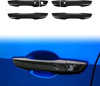 Poignée de porte de voiture, style fibre de carbone, poignée de conduite gauche, pour civic 10e génération, couvercle de poignée de porte en fibre de carbone, pour honda civic, abs noir. La boutique en ligne DIAYTAR COTE D'IVOIRE se distingue par son engagement envers ses clients, offrant un service client personnalisé et des réponses rapides aux questions. Elle propose également des conseils d'achat et des recommandations de produits pour aider les clients à trouver ce qu'ils cherchent. L'équipe de DIAYTAR COTE D'IVOIRE travaille sans relâche pour améliorer et élargir ses services.