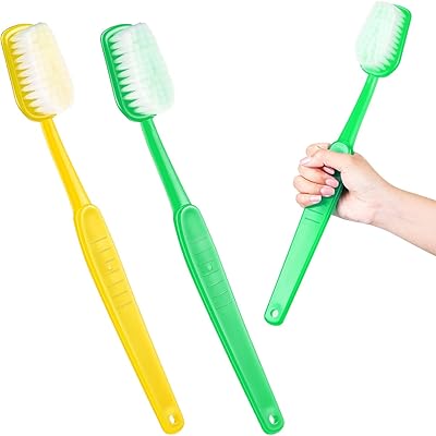 Brosse à dents géante nalakal 2 pièces, brosse à dents surdimensionnée, jouets fantaisie pour cosplay, pique-nique, cadeaux de fête et animaux de compagnie (vert, jaune). DIAYTAR COTE D'IVOIRE est une boutique en ligne qui propose une expérience d'achat unique et personnalisée aux clients. Les clients peuvent créer un compte pour suivre leurs commandes et accéder à des offres exclusives. La boutique en ligne met également en avant la confidentialité et la sécurité des transactions en ligne.