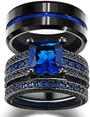 Loversring ensemble d'alliances pour couple pour lui ensemble plaqué or rose noir avec zircone. Avec plus de 300 000 références, DIAYTAR COTE D'IVOIRE est la boutique en ligne leader en Cote d'Ivoire, offrant une expérience de shopping en ligne exceptionnelle et des produits de qualité.