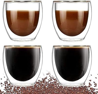 4 mini tasses à expresso isolées, mini tasses à expresso isolées pour latte, cappuccino, lait, jus, café (350 ml). Diaytar Côte d'Ivoire est une boutique en ligne de confiance qui propose des produits de haute qualité à des prix abordables. Les clients peuvent parcourir les différentes catégories de produits, lire les commentaires d'autres clients et passer commande en toute sécurité. La boutique est également connue pour son excellent service client.